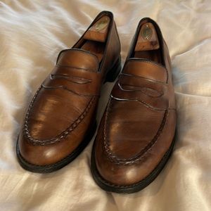 Mens Allen Edmonds shoes with trees